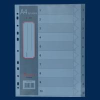 Secura 1 - 10  A4 Pvc Divider